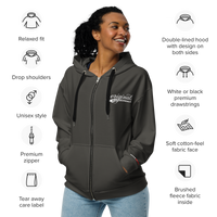 OCD Zipped Up and Unashamed: Unisex Zip Hoodie for the OCD Community That Sets the Terms | ILLTOCHILL