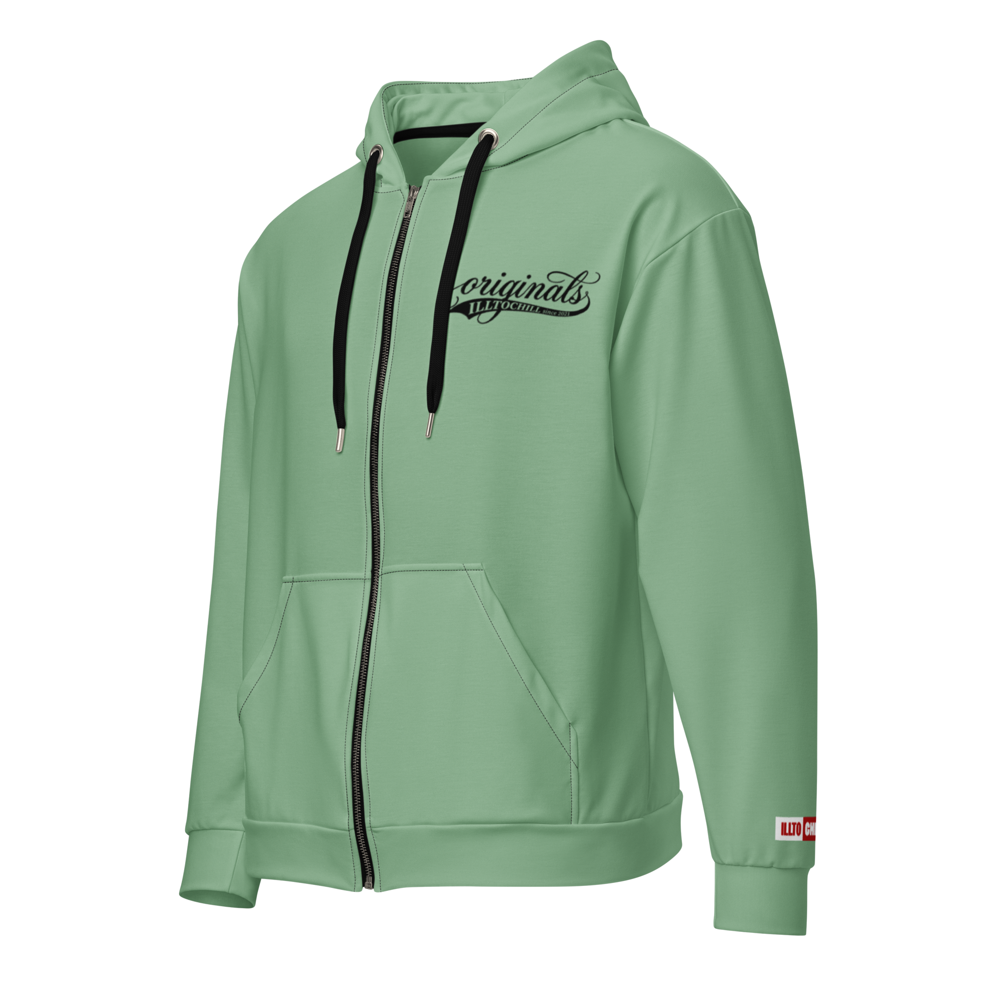 OCD Layered and Loud: Unisex Zip Hoodie for Every Intrusive Thinker | ILLTOCHILL