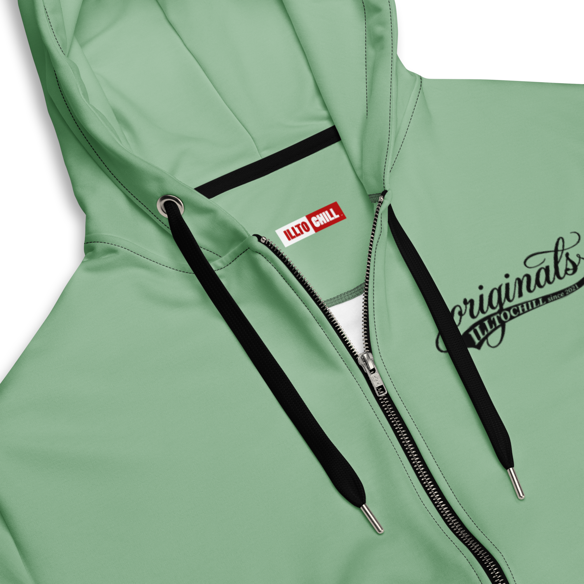 OCD Layered and Loud: Unisex Zip Hoodie for Every Intrusive Thinker | ILLTOCHILL