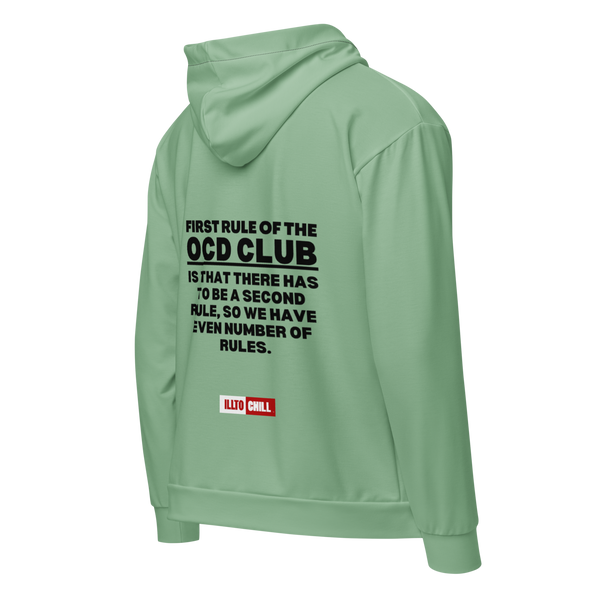OCD Unisex zip hoodie
