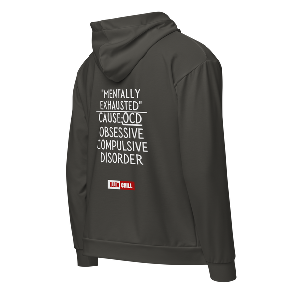 OCD Unisex zip hoodie
