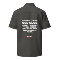 OCD Showing Up Loud: Unisex Button Shirt for the OCD Community | ILLTOCHILL