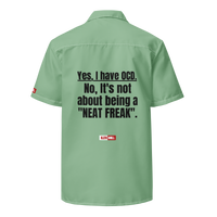 OCD Buttoned Up and Unbothered: Unisex Button Shirt for the OCD Community That Dresses on Its Own Terms | ILLTOCHILL