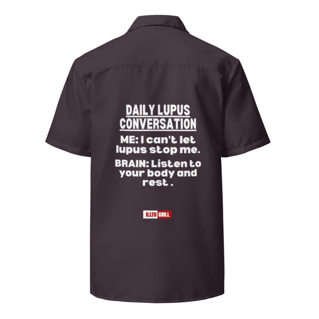 Lupus Advocate Unisex Button Shirt — Show Up, Buttoned Up | ILLTOCHILL