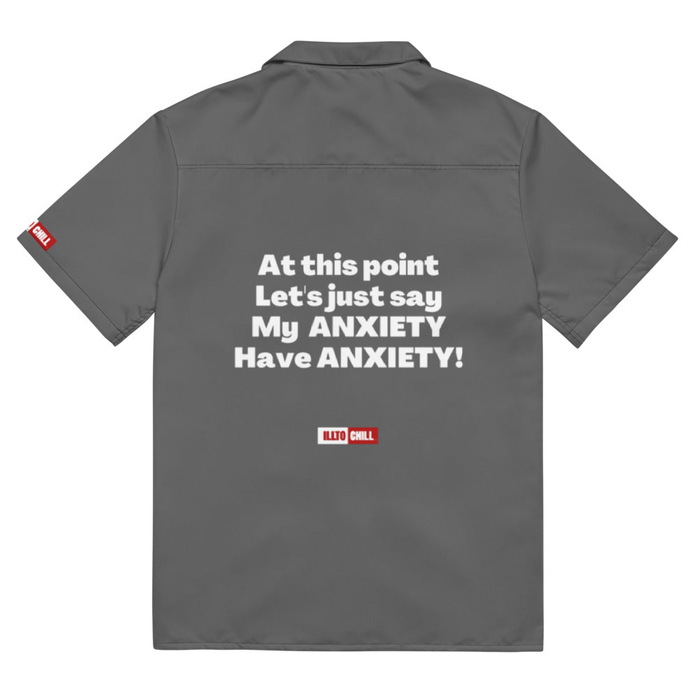 anxiety-unisex-button-shirt