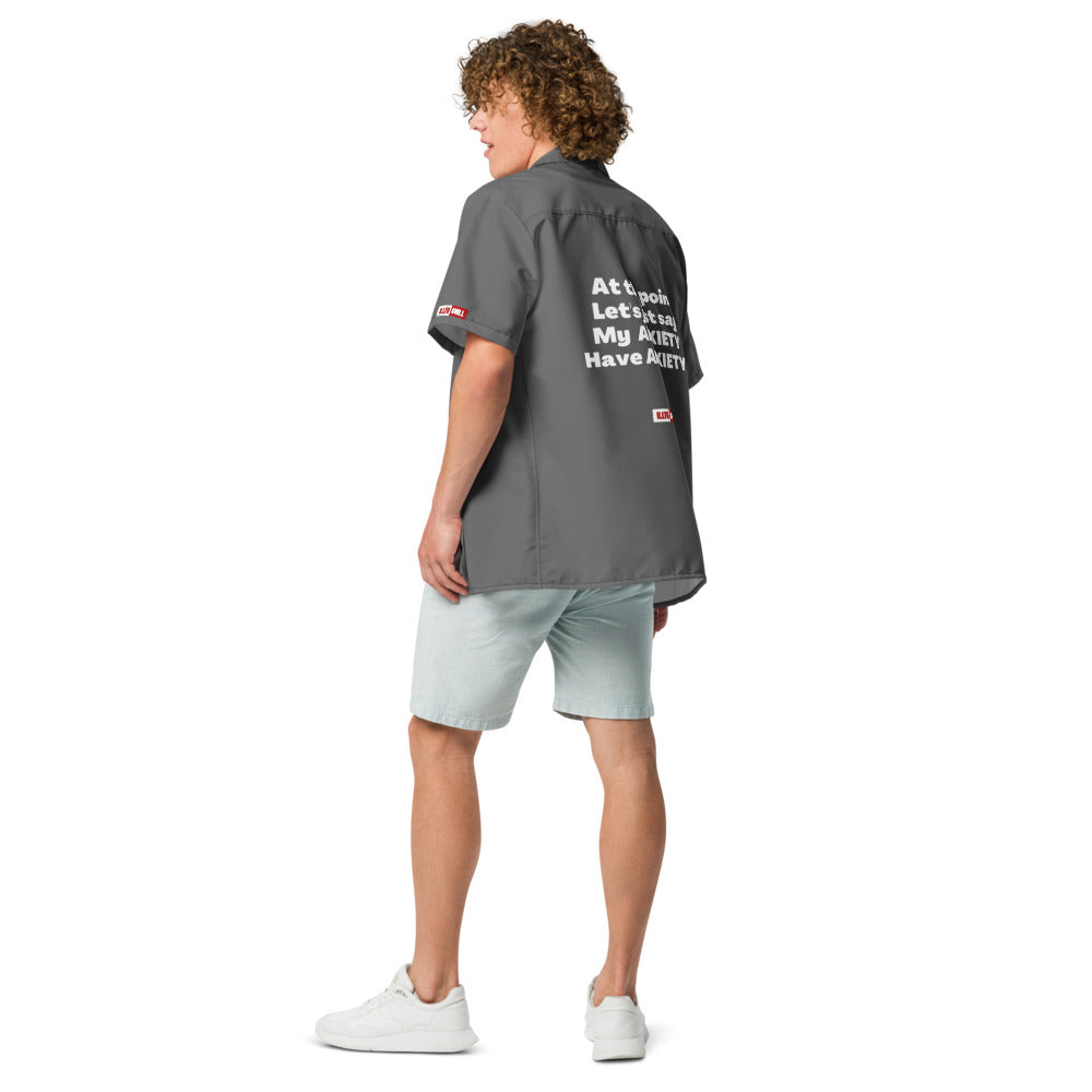 anxiety-unisex-button-shirt