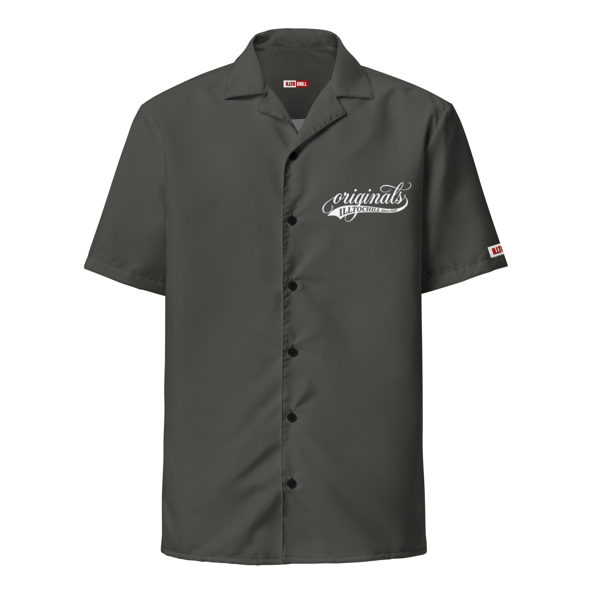 OCD Showing Up Loud: Unisex Button Shirt for the OCD Community | ILLTOCHILL