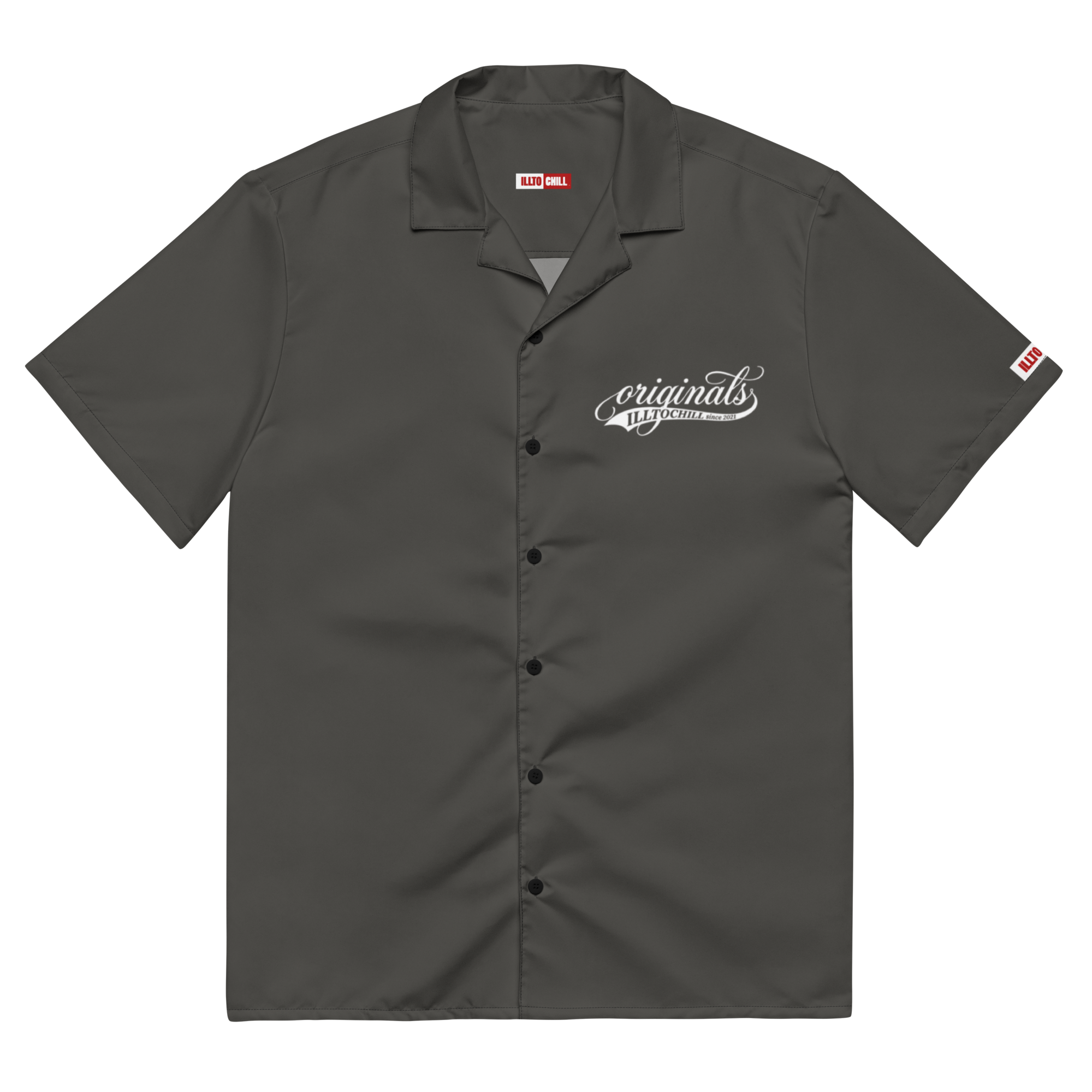 OCD Showing Up Loud: Unisex Button Shirt for the OCD Community | ILLTOCHILL