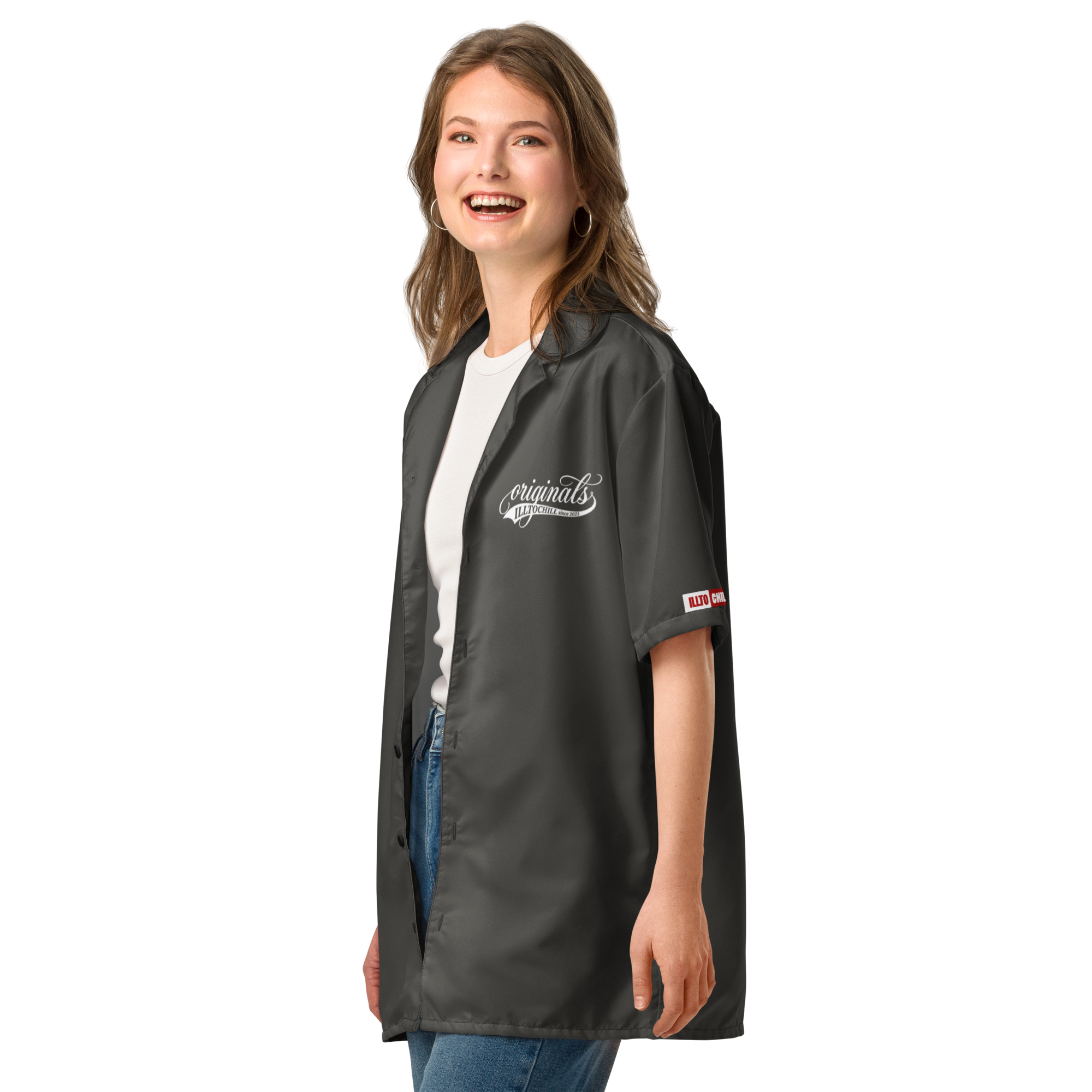 OCD Showing Up Loud: Unisex Button Shirt for the OCD Community | ILLTOCHILL