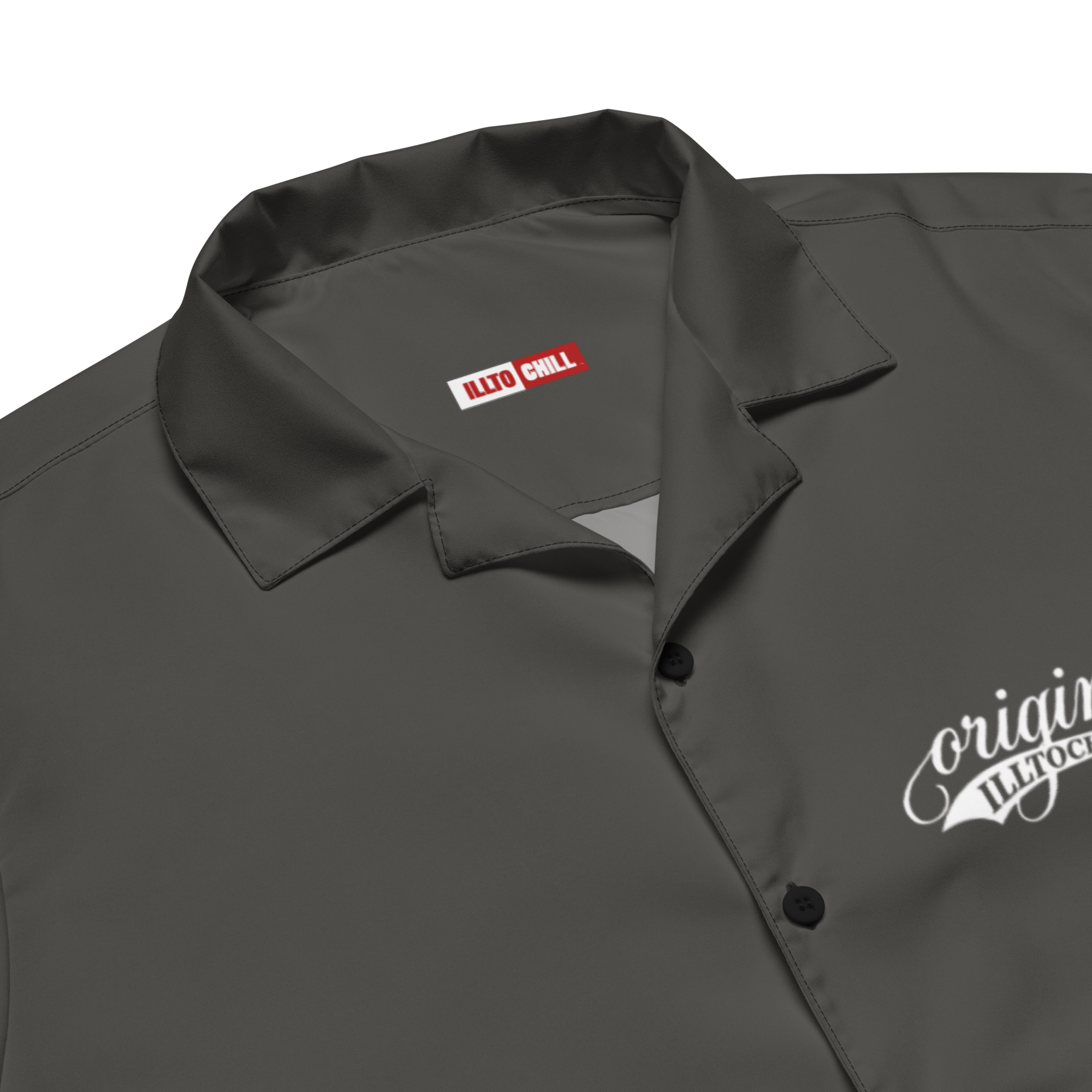 OCD Showing Up Loud: Unisex Button Shirt for the OCD Community | ILLTOCHILL