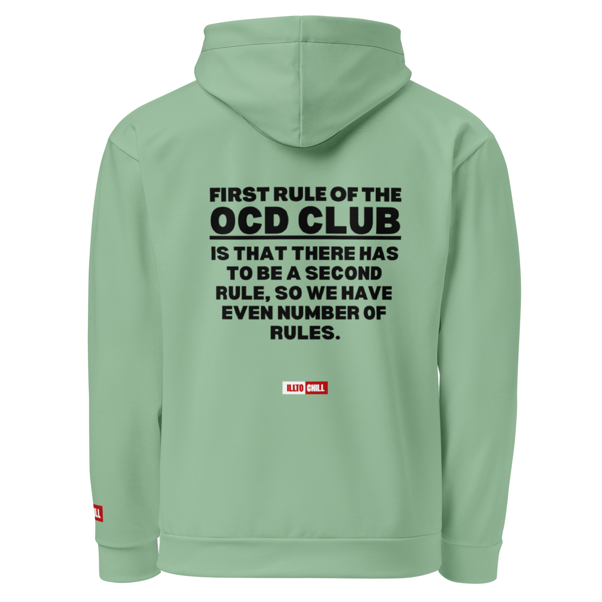 OCD Wrapped in It: Unisex Cotton Hoodie for the OCD Community That Wears Its Truth | ILLTOCHILL