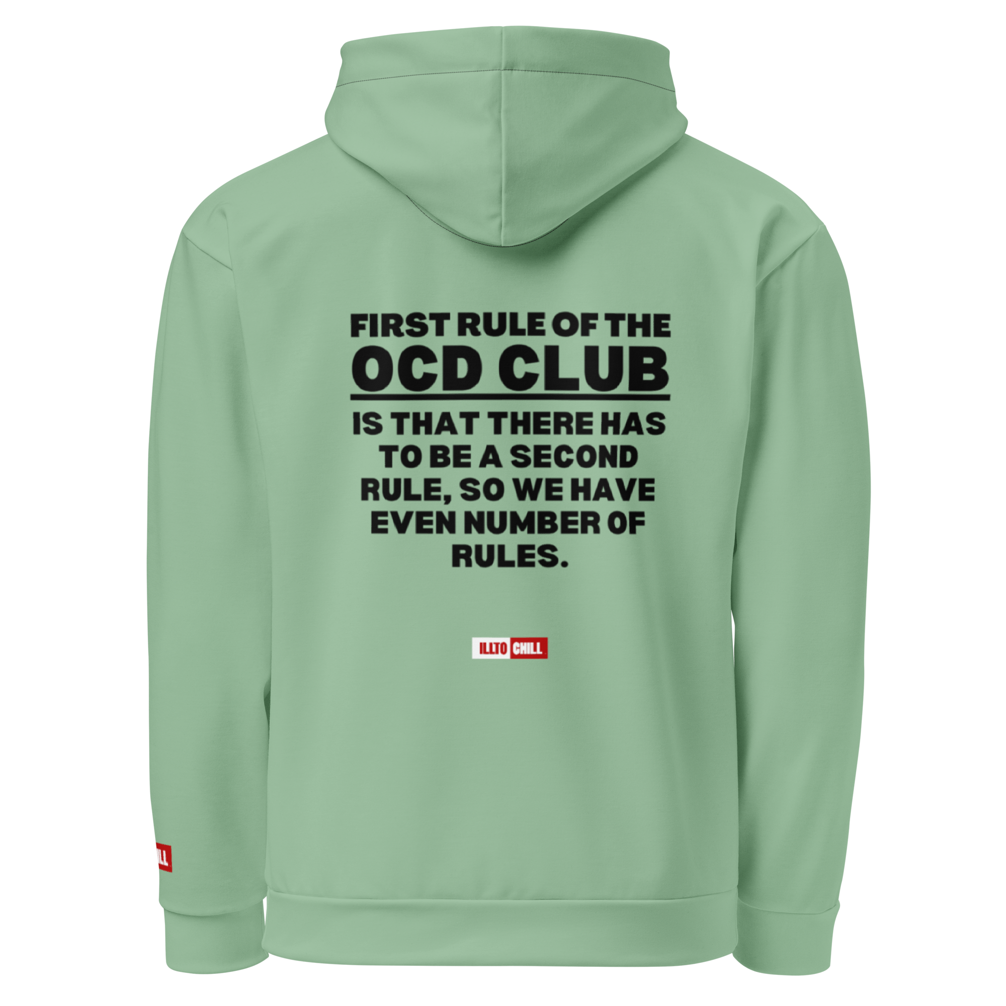 OCD Wrapped in It: Unisex Cotton Hoodie for the OCD Community That Wears Its Truth | ILLTOCHILL
