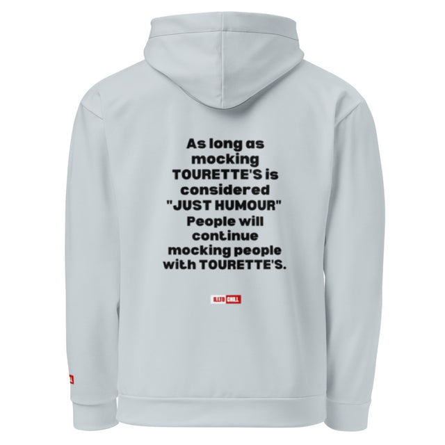 Tourette Community Unisex Cotton Hoodie | Tourettic and Proud | ILLTOCHILL