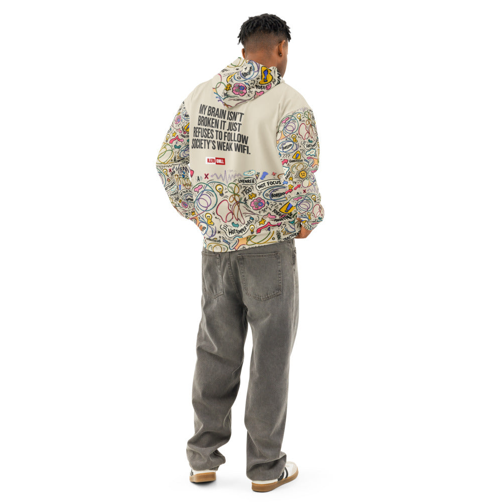 illtochill-adhd-attention-deficit-awareness-gift-unisex-cotton-hoodie