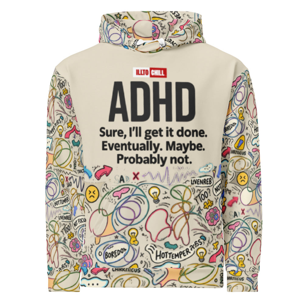 illtochill-adhd-attention-deficit-awareness-gift-unisex-cotton-hoodie
