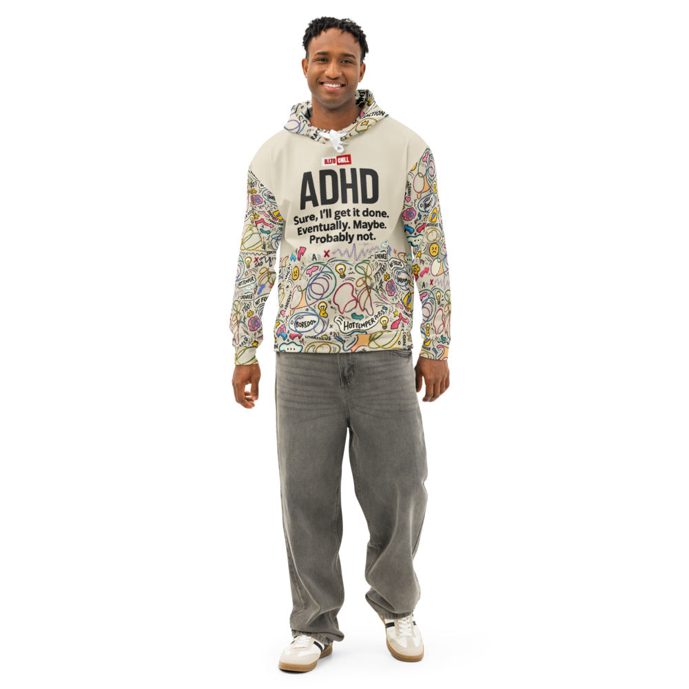 illtochill-adhd-attention-deficit-awareness-gift-unisex-cotton-hoodie