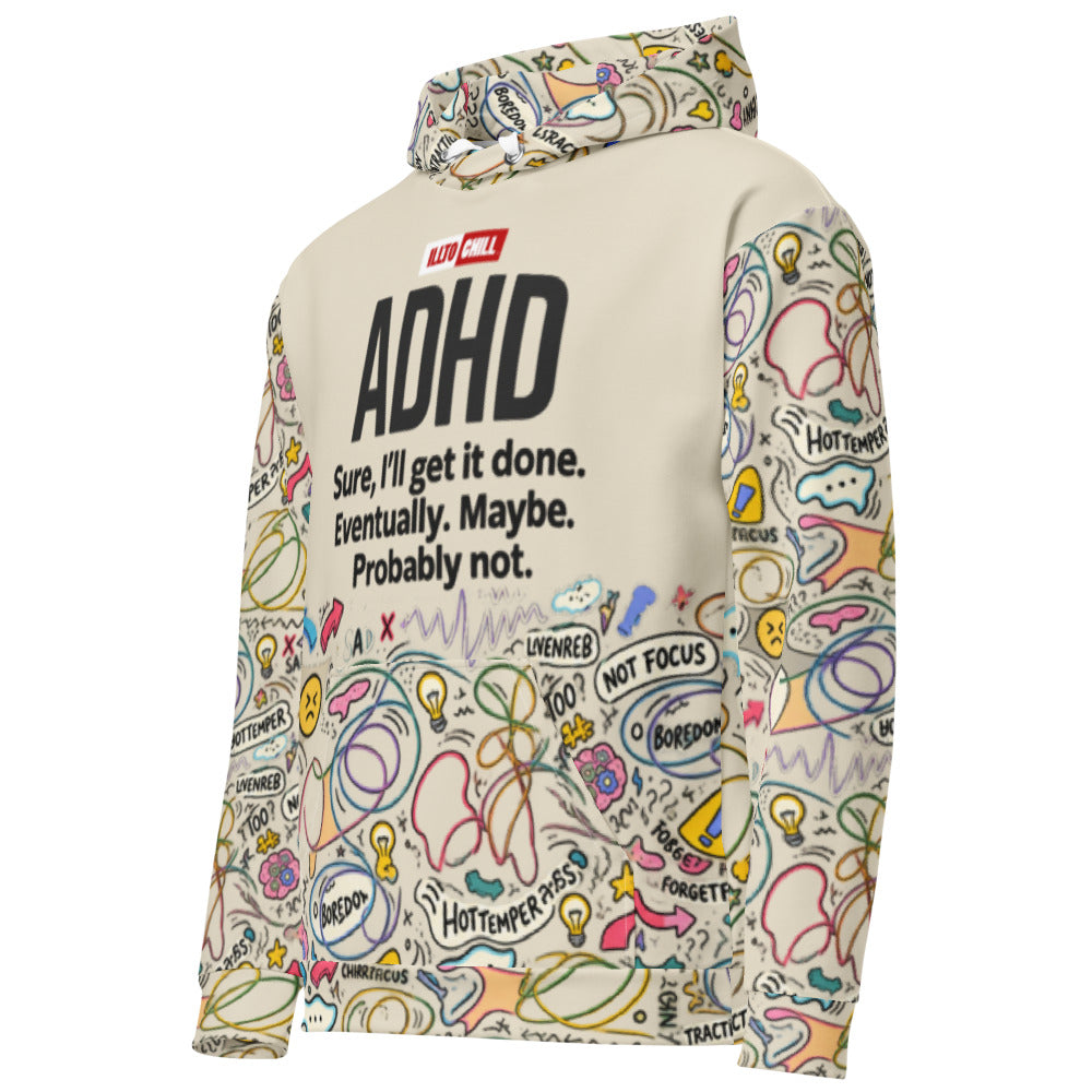 illtochill-adhd-attention-deficit-awareness-gift-unisex-cotton-hoodie