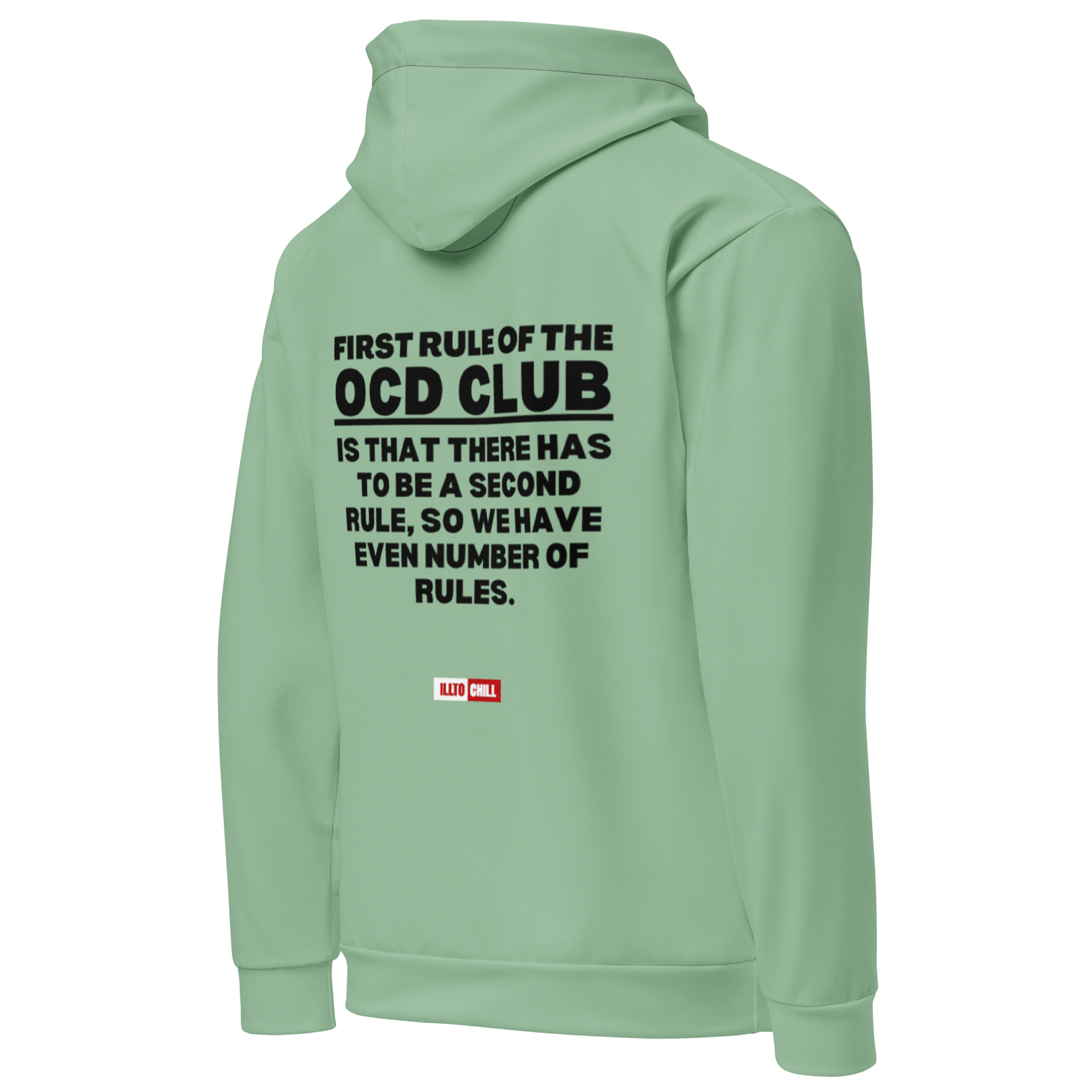 OCD Wrapped in It: Unisex Cotton Hoodie for the OCD Community That Wears Its Truth | ILLTOCHILL