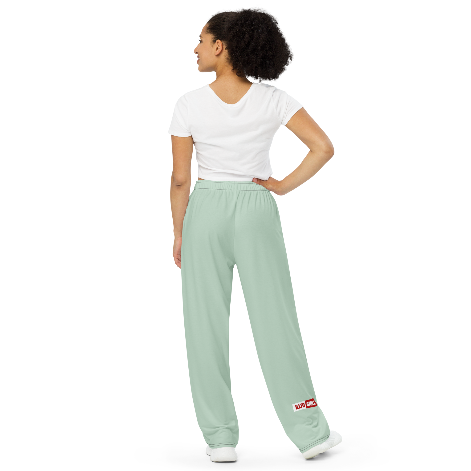 OCD and Dressed for It: All Over Print Unisex Wide Leg Pants for Every Intrusive Thinker | ILLTOCHILL