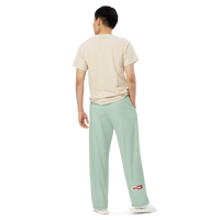 OCD and Dressed for It: All Over Print Unisex Wide Leg Pants for Every Intrusive Thinker | ILLTOCHILL
