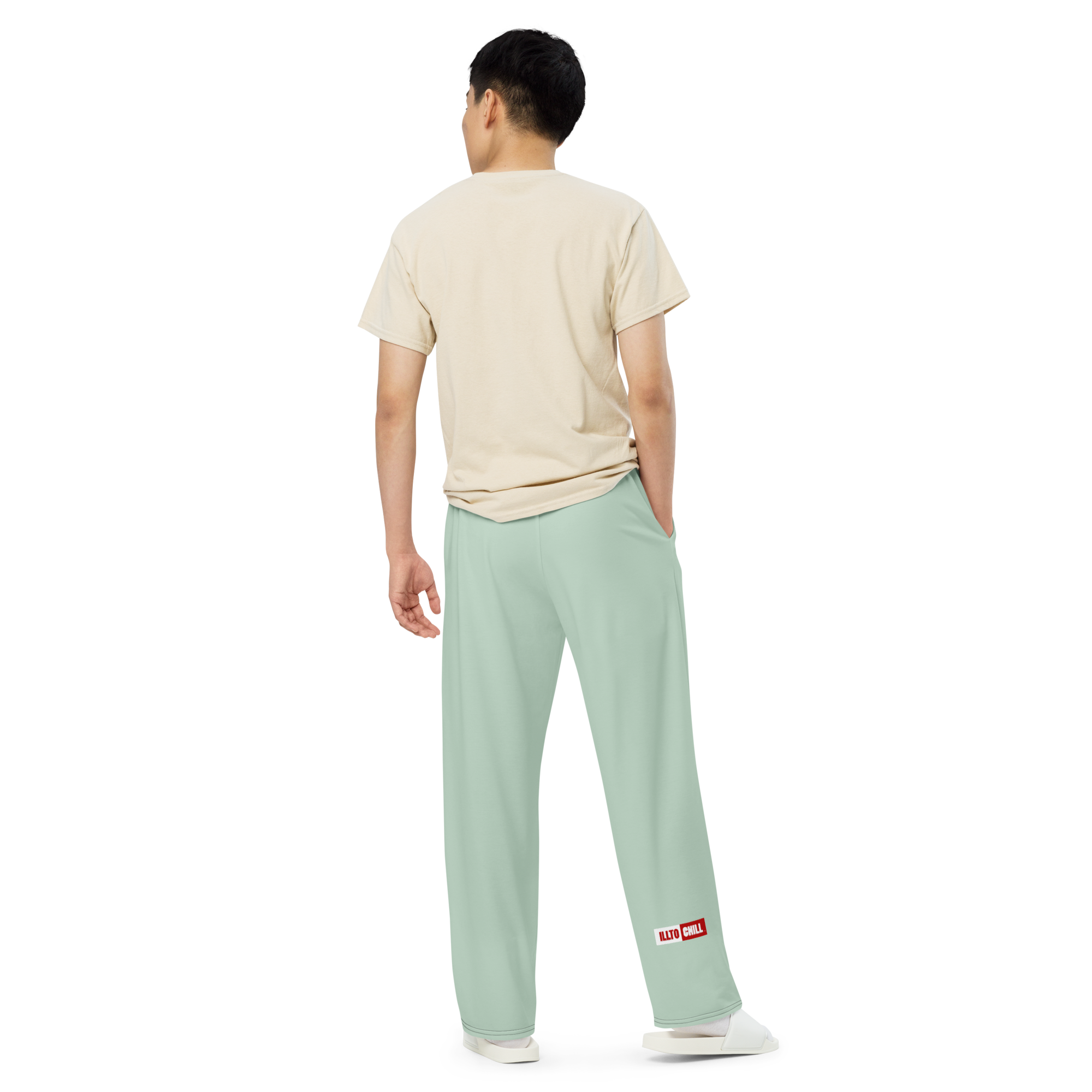 OCD and Dressed for It: All Over Print Unisex Wide Leg Pants for Every Intrusive Thinker | ILLTOCHILL