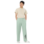 OCD and Dressed for It: All Over Print Unisex Wide Leg Pants for Every Intrusive Thinker | ILLTOCHILL