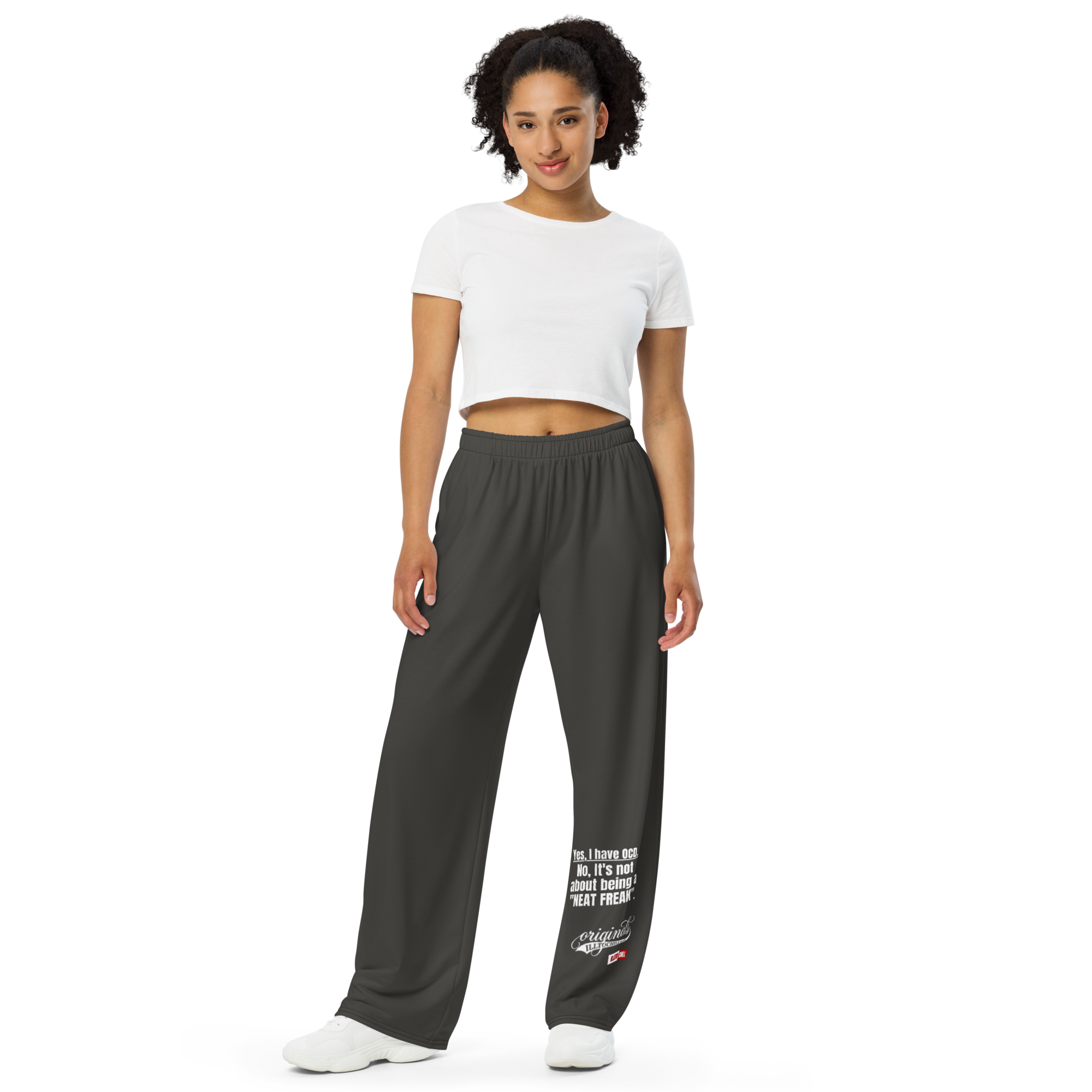 OCD Unapologetic: All Over Print Unisex Wide Leg Pants for the Community | ILLTOCHILL