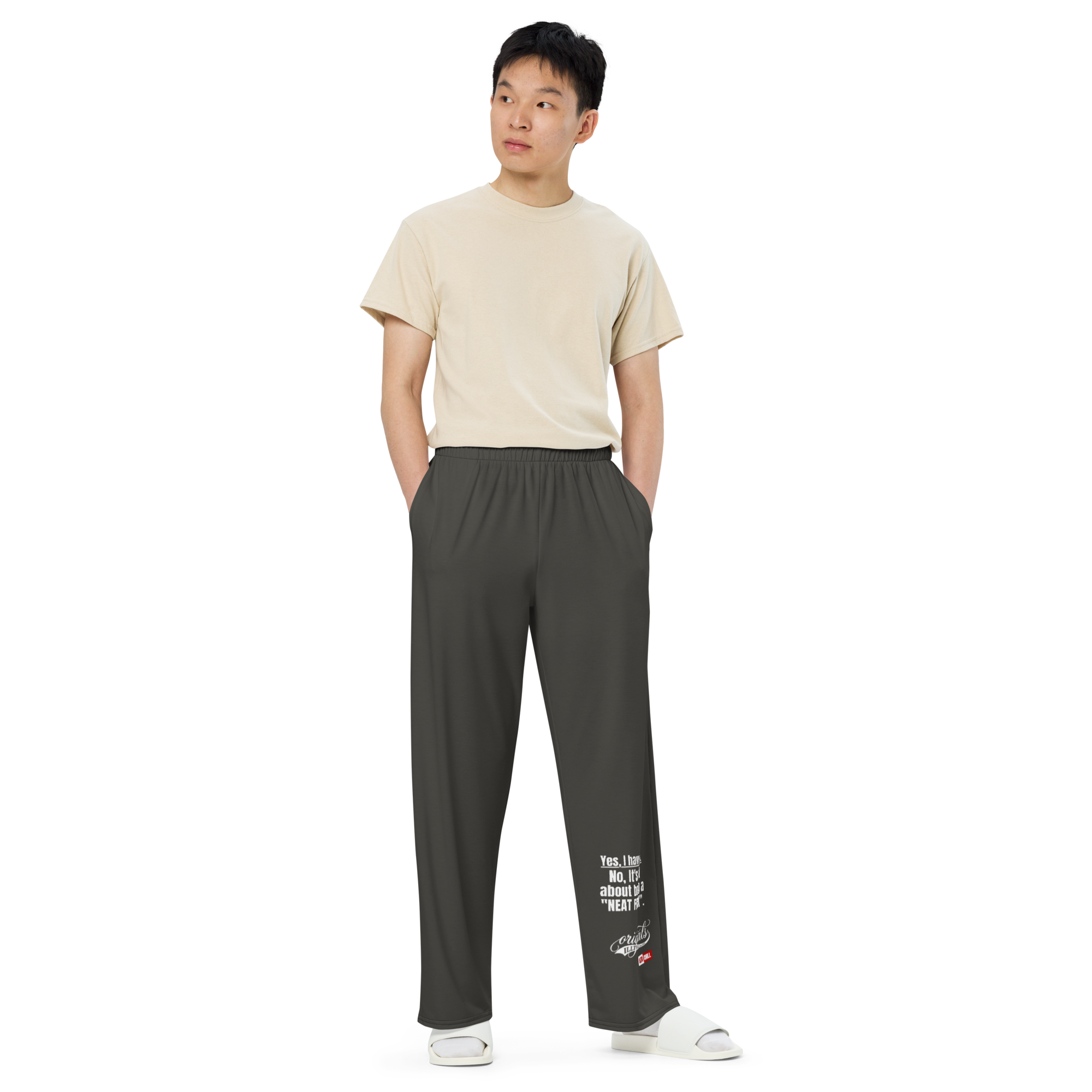 OCD Unapologetic: All Over Print Unisex Wide Leg Pants for the Community | ILLTOCHILL