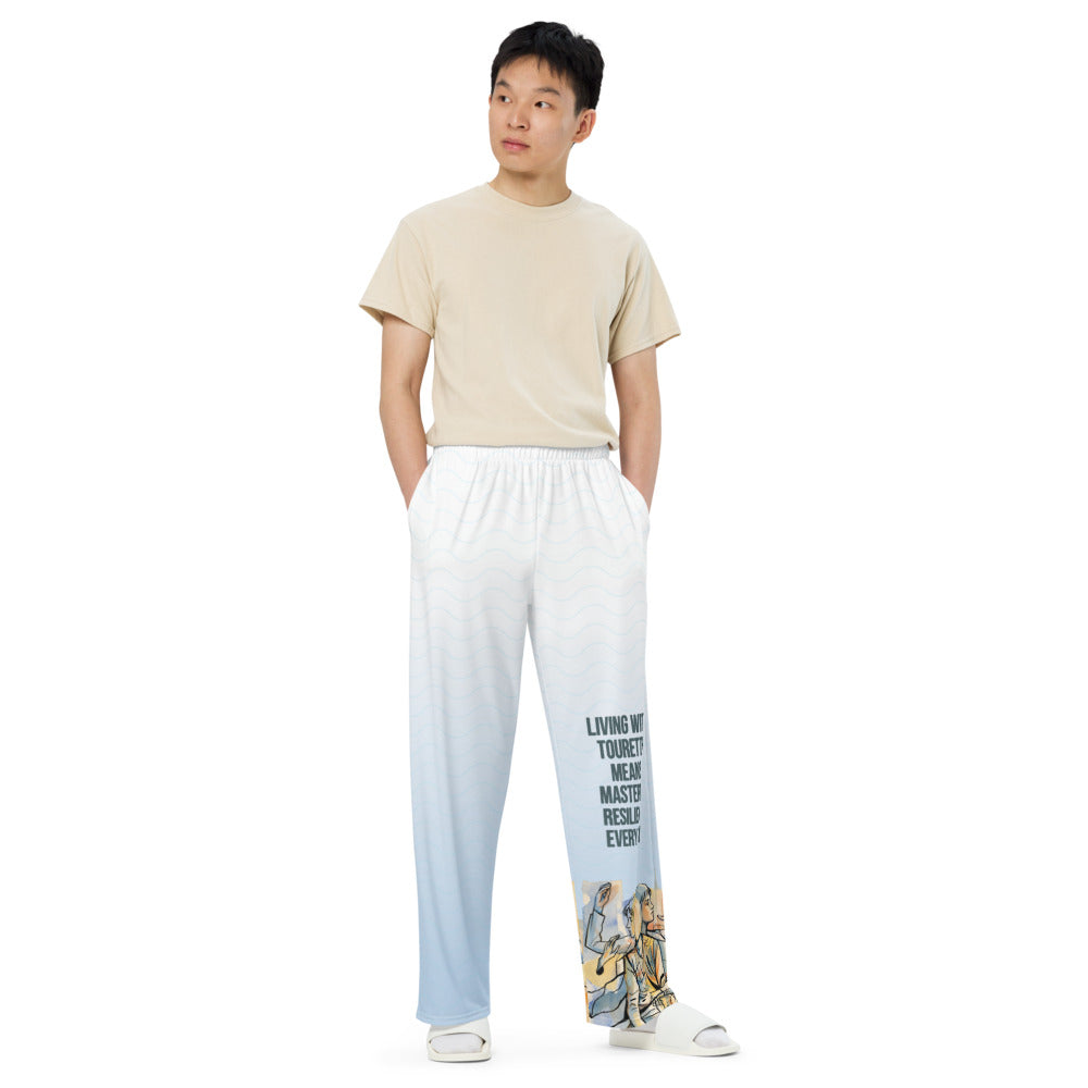 illtochill-tourette-syndrome-awareness-ts-gift-all-over-print-unisex-wide-leg-pants