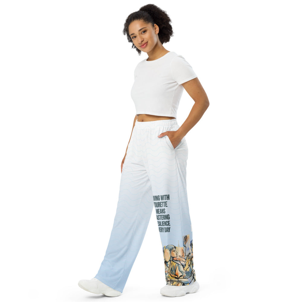 illtochill-tourette-syndrome-awareness-ts-gift-all-over-print-unisex-wide-leg-pants