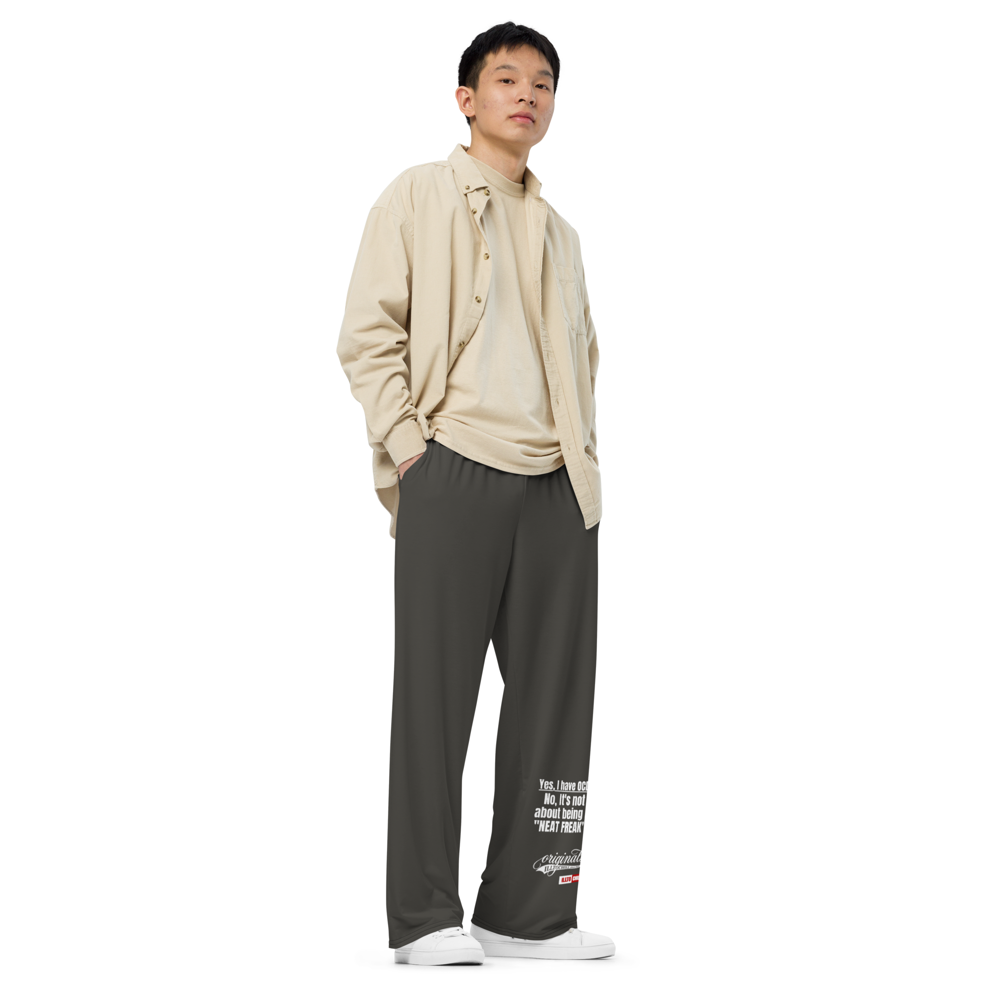 OCD Unapologetic: All Over Print Unisex Wide Leg Pants for the Community | ILLTOCHILL