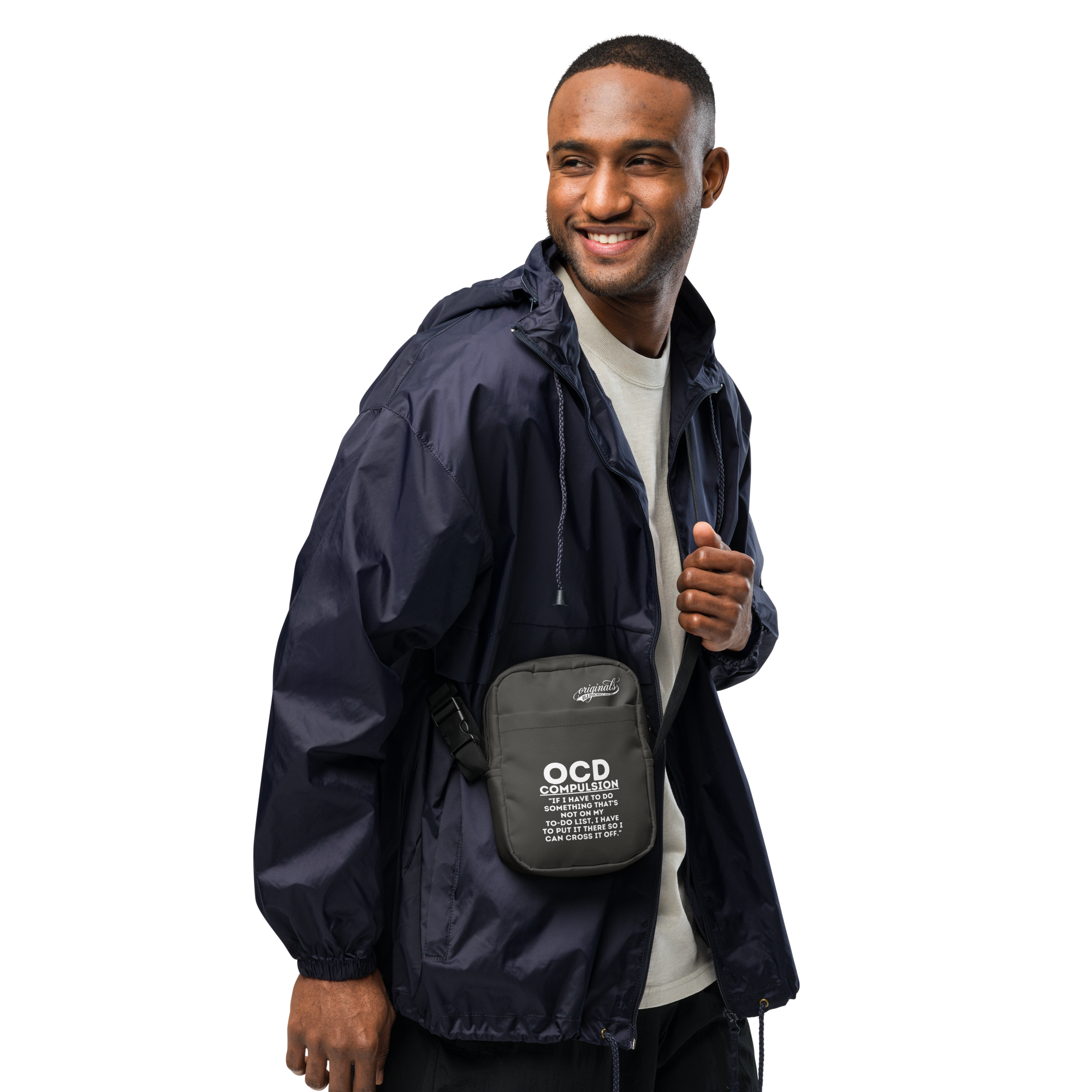 OCD Loud and Out Here: Utility Crossbody Bag for the OCD Community | ILLTOCHILL