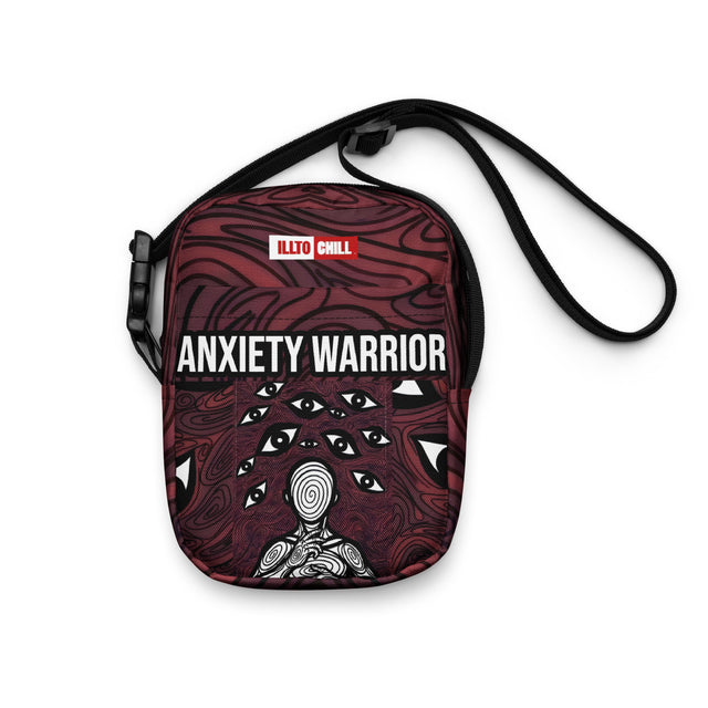 Anxiety Support Utility Crossbody Bag Mental Health Anxiety Functional Style by ILLTOCHILL