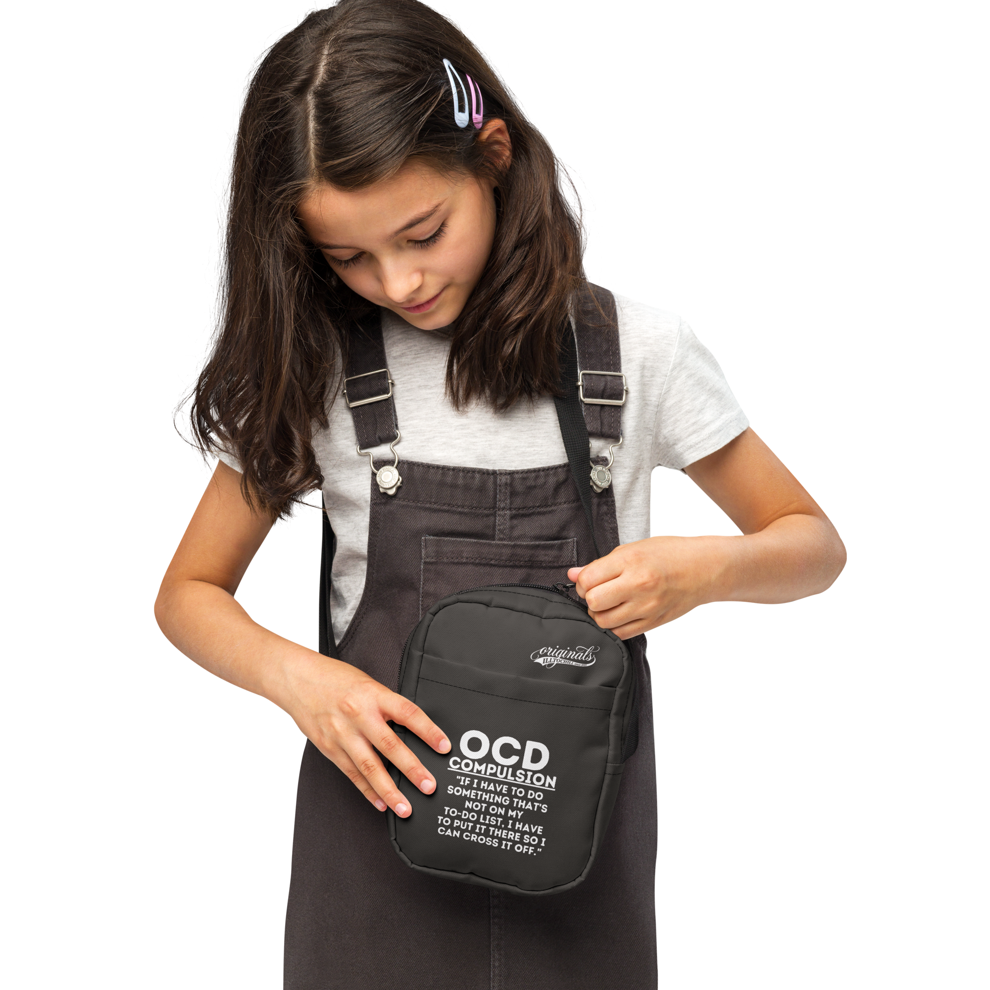 OCD Loud and Out Here: Utility Crossbody Bag for the OCD Community | ILLTOCHILL