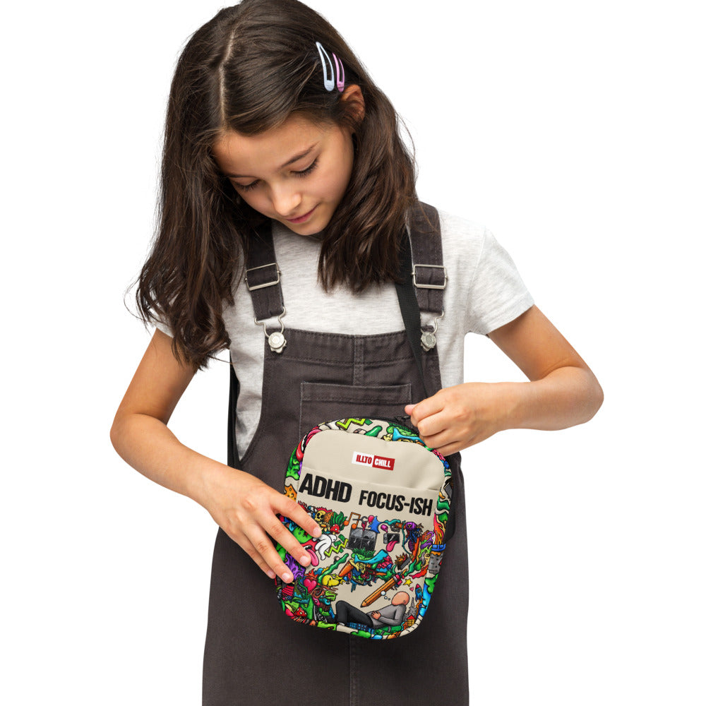 illtochill-adhd-awareness-attention-deficit-hyperactivity-disorder-gift-utility-crossbody-bag
