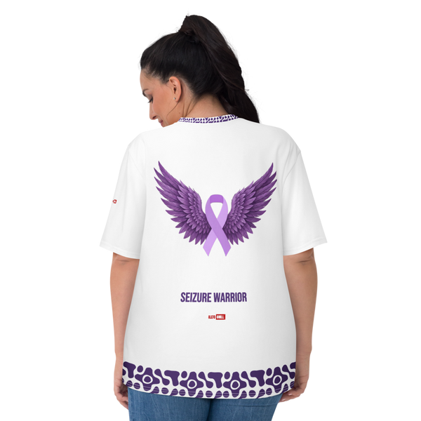 ILLTOCHILL Epilepsy awareness gift cotton crew neck t-shirt