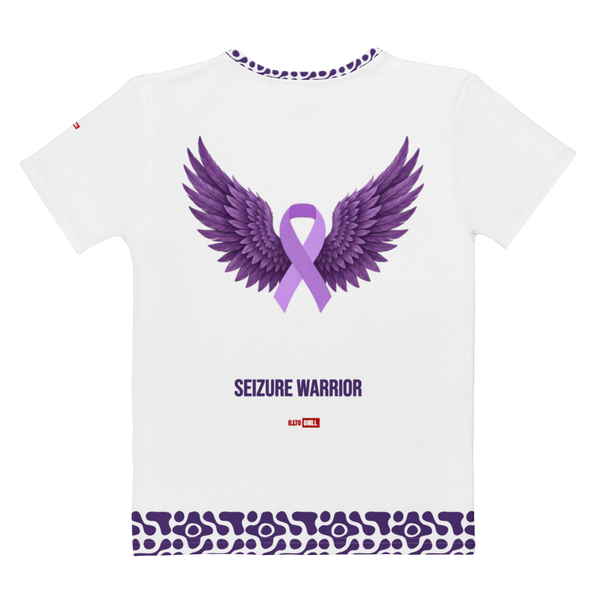 ILLTOCHILL Epilepsy awareness gift cotton crew neck t-shirt