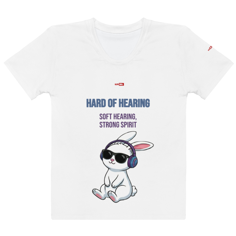 Hard of Hearing and Done Explaining Cotton Crew Neck T-Shirt – ILLTOCHILL Everyday Edge