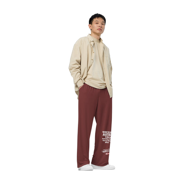 ILLTOCHILL autism-warrior-all-over-print-unisex-wide-leg-pants main product image — white background