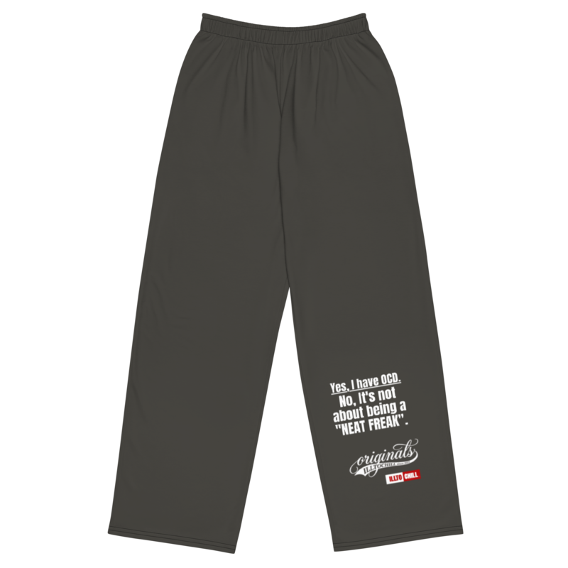 OCD Unapologetic: All Over Print Unisex Wide Leg Pants for the Community | ILLTOCHILL