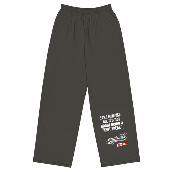 OCD All-over print unisex wide-leg pants
