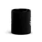 OCD and Caffeinated: Black Glossy Mug for Every Intrusive Thinker | ILLTOCHILL