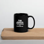 tbi-support-black-glossy-mug
