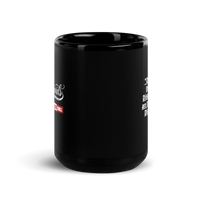 OCD and Caffeinated: Black Glossy Mug for Every Intrusive Thinker | ILLTOCHILL