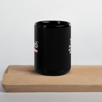 OCD and Caffeinated: Black Glossy Mug for Every Intrusive Thinker | ILLTOCHILL