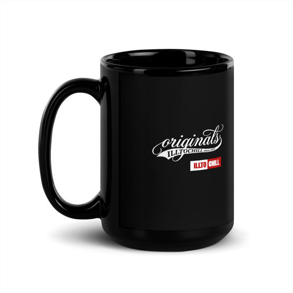 OCD Black Glossy Mug