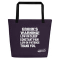 ILLTOCHILL Crohn's Tote Bag