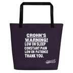 ILLTOCHILL Crohn's Tote Bag