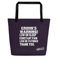 ILLTOCHILL Crohn's Tote Bag