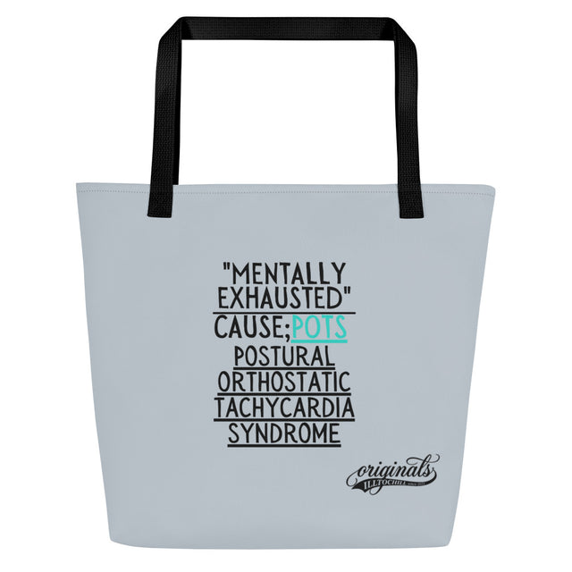 POTS Pride All-Over Print Large Tote Bag — Carry It Loud | ILLTOCHILL